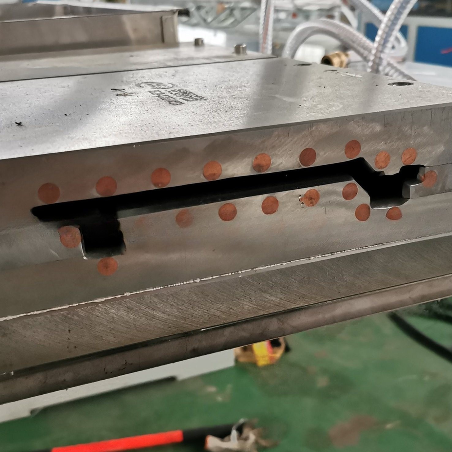 WPC decking profile Extrusion Machine used for outdoor