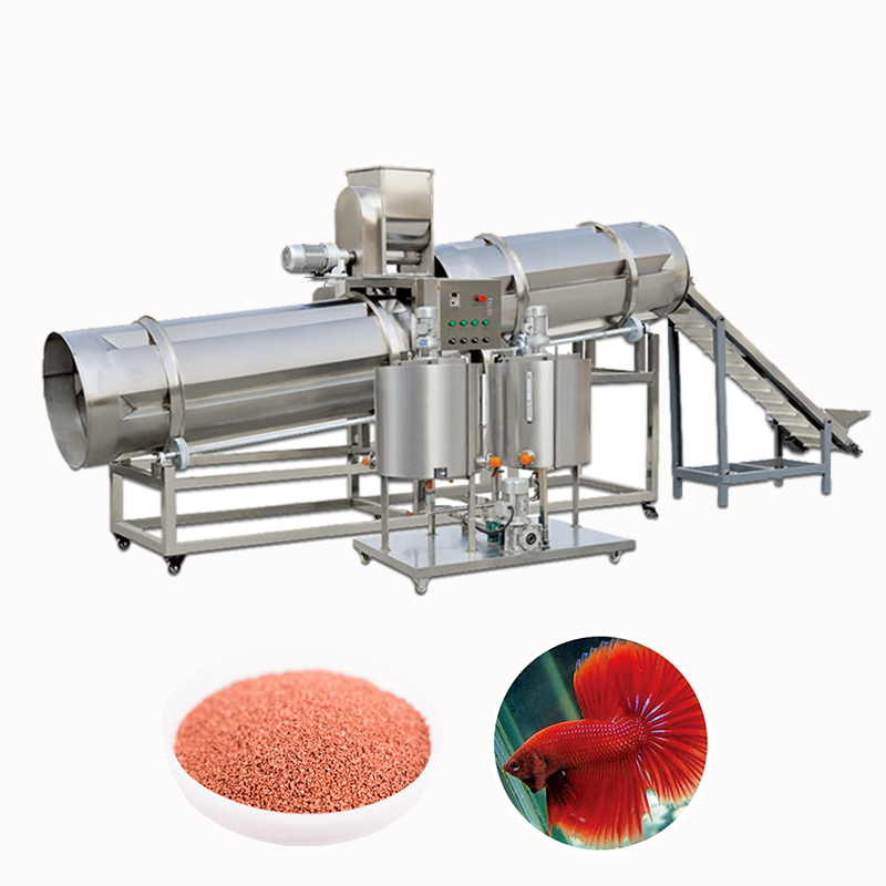 Automatic Floating Fish Feed Pellet Production Line Machine