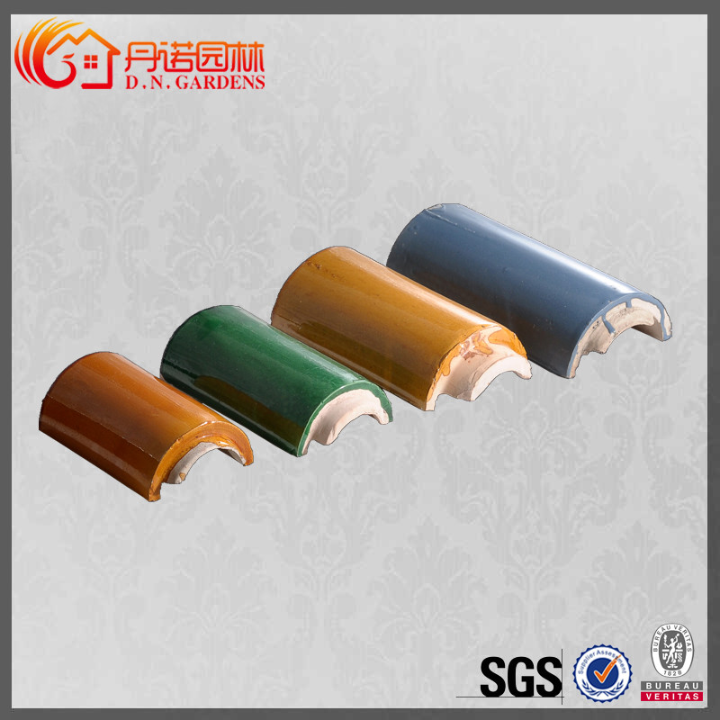 Japanese pagoda roof materials ceramic glazed tiles