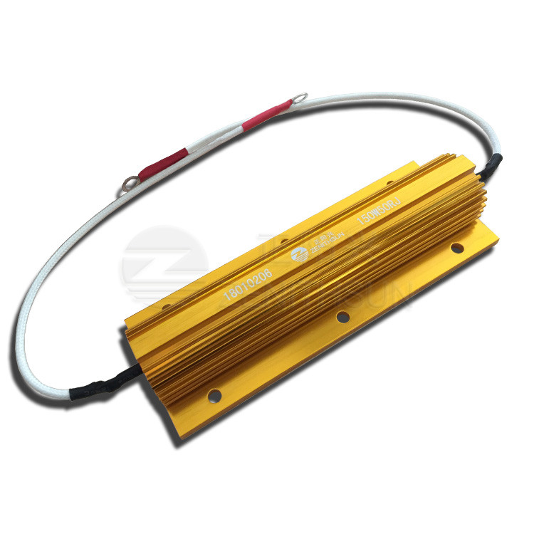 150W Wire Wound Resistor Aluminum Housed Precharge With Long Wires