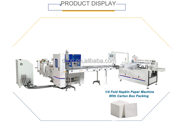 Napkin Tissue Paper Packing Machine With Printing Device High Quality