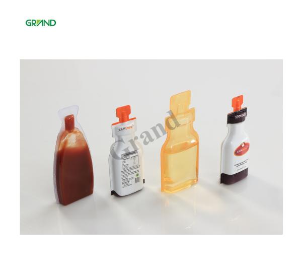 Stand Up Pouch Plastic Ampoule Filling Machine , Plastic Ampoule Packaging