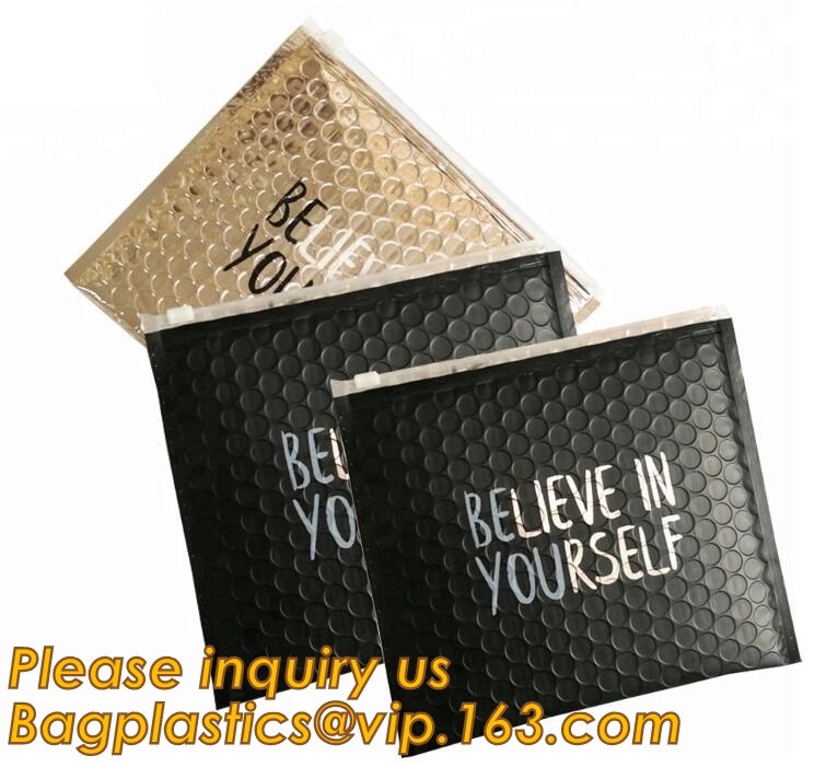 Custom Bubble Zip lockkk Packaging Bag Slider Padded Bag,Anti Shock Plastic PE Material Mailer Zip Lock Padded Bag /Slider