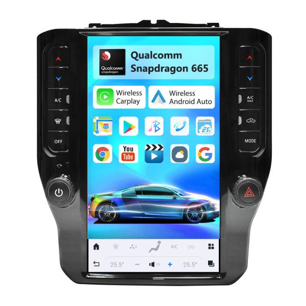Viknav Car Radio For Dodge Ram (2020 2021 2022 2023) 11.8 Inch Android13 Auto