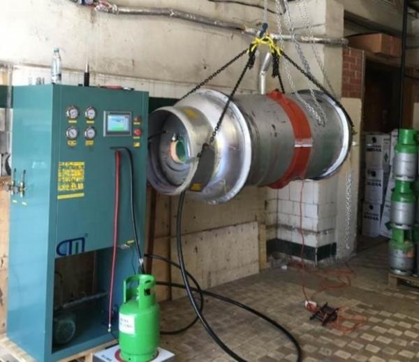 R134a Refrigerant Filling System Air Conditioning Freon Recovery Charging