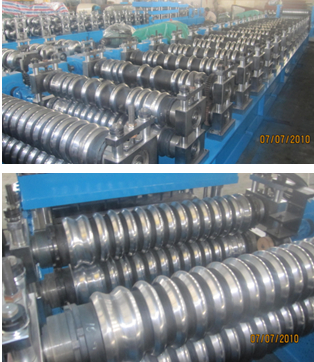 Agricultural Steel Silo Roll Forming Machine Automation Energy Saving