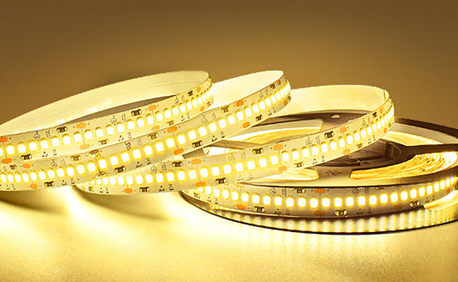240 LEDs SMD 2835 LED Strip High Brightness Warm Light Low Voltage