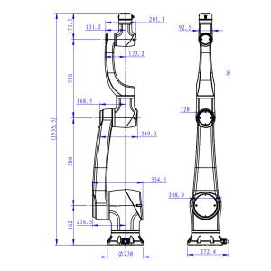  Pick and Place cobot arm Robotic Arm With Customizable Operating System Manufactures