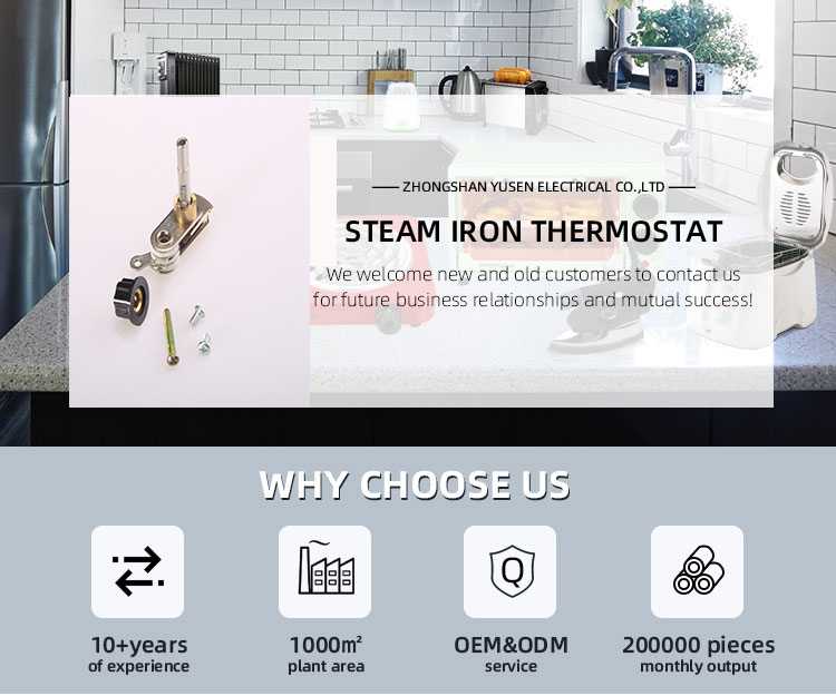 VDE Voltage Current 250V / 12A 120V Bimetal Adjustable Thermostat 96 Iron Thermostat