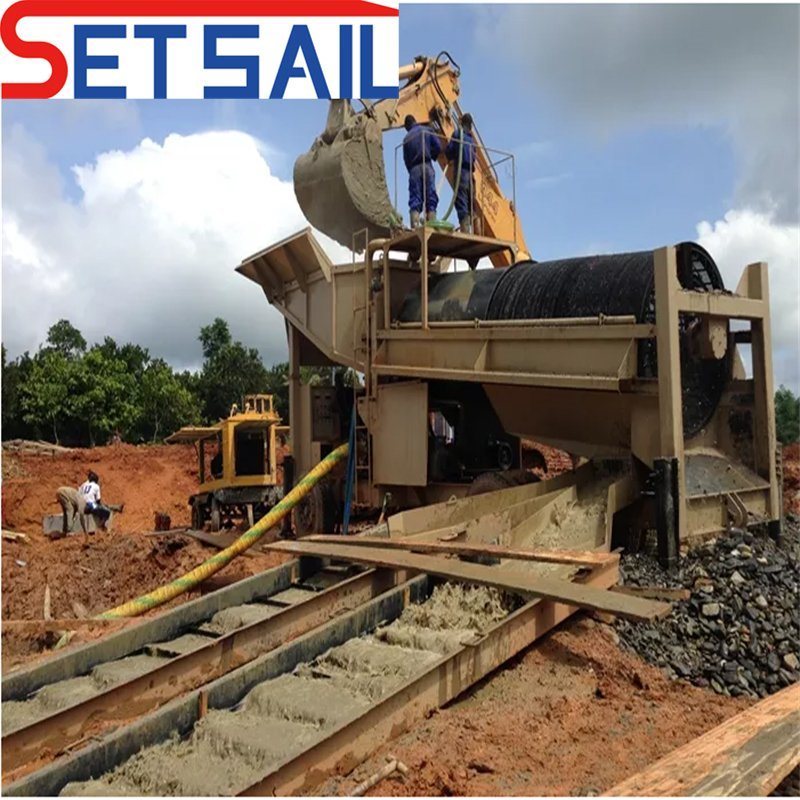 Made in China Land Mining Gold Machinery with Water Pump