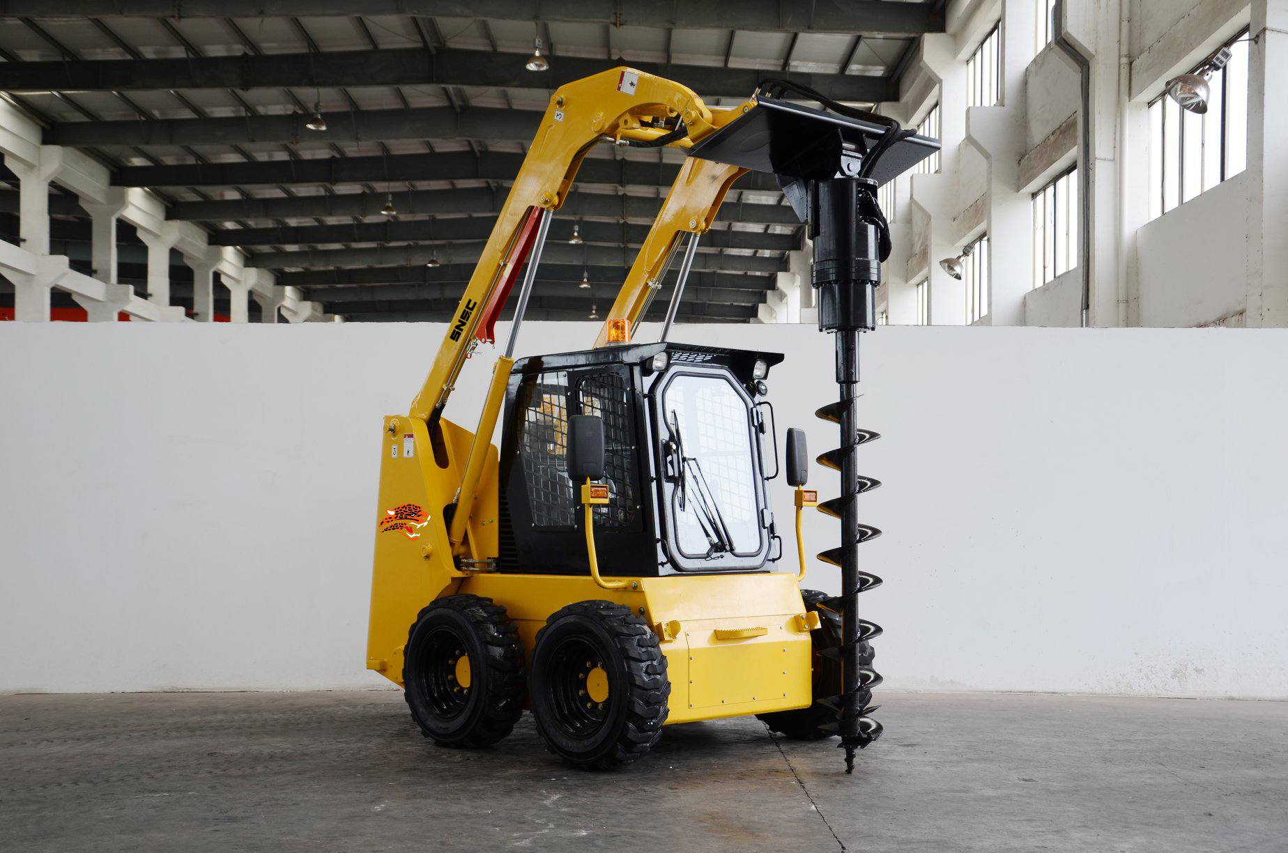 50HP 60HP 75HP 100HP Mini Loader with Hydrostatic Pump and 1920mm Max Dumping Height