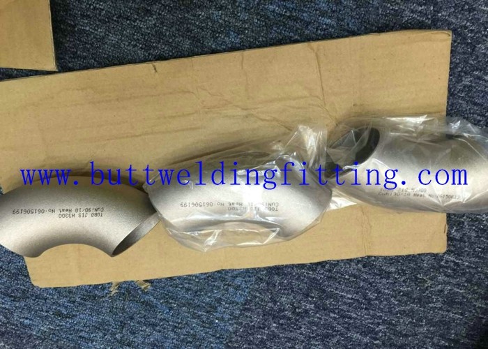 Duplex N08904 Stainless Steel Elbow 90 Degree Long Radius Elbow