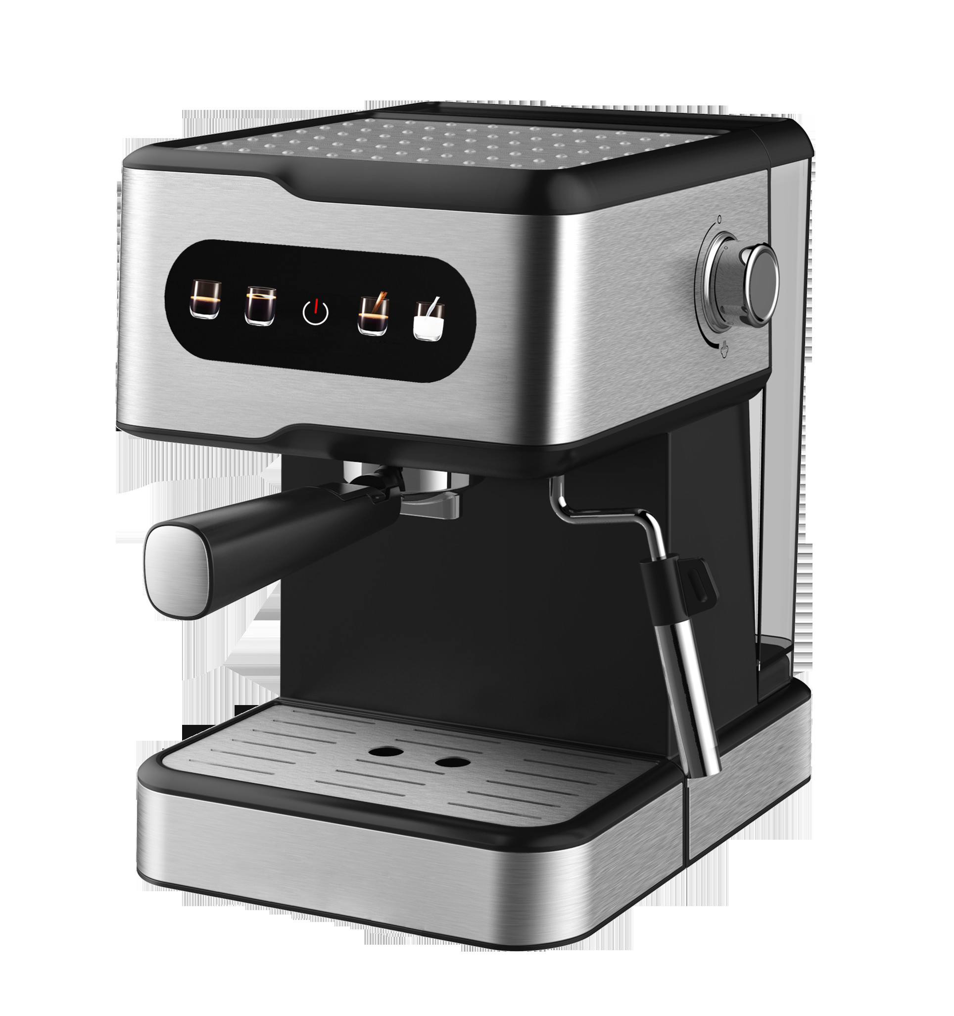 15 Bar Italian Pump Pressure Digital Touch Screen Portable Cappuccino Maker
