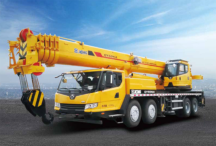 XCMG Official Manufacturer QY50KA 50 ton rc chinese hydraulic heavy lift mobile truck crane price for sale