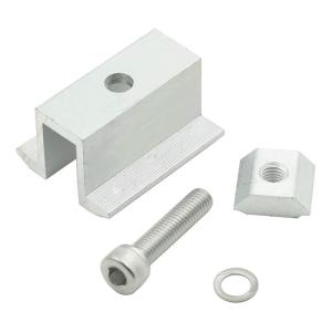  Rustproof Solar Panel Mid Clamp Hot Dip Galvanized 1.5KN/M2 Snow Load Manufactures