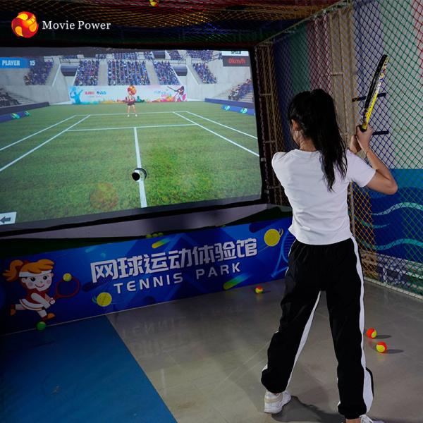 Interactive Physical Fitness Game 9d Virtual Reality Tennis Equipment Vr Sport