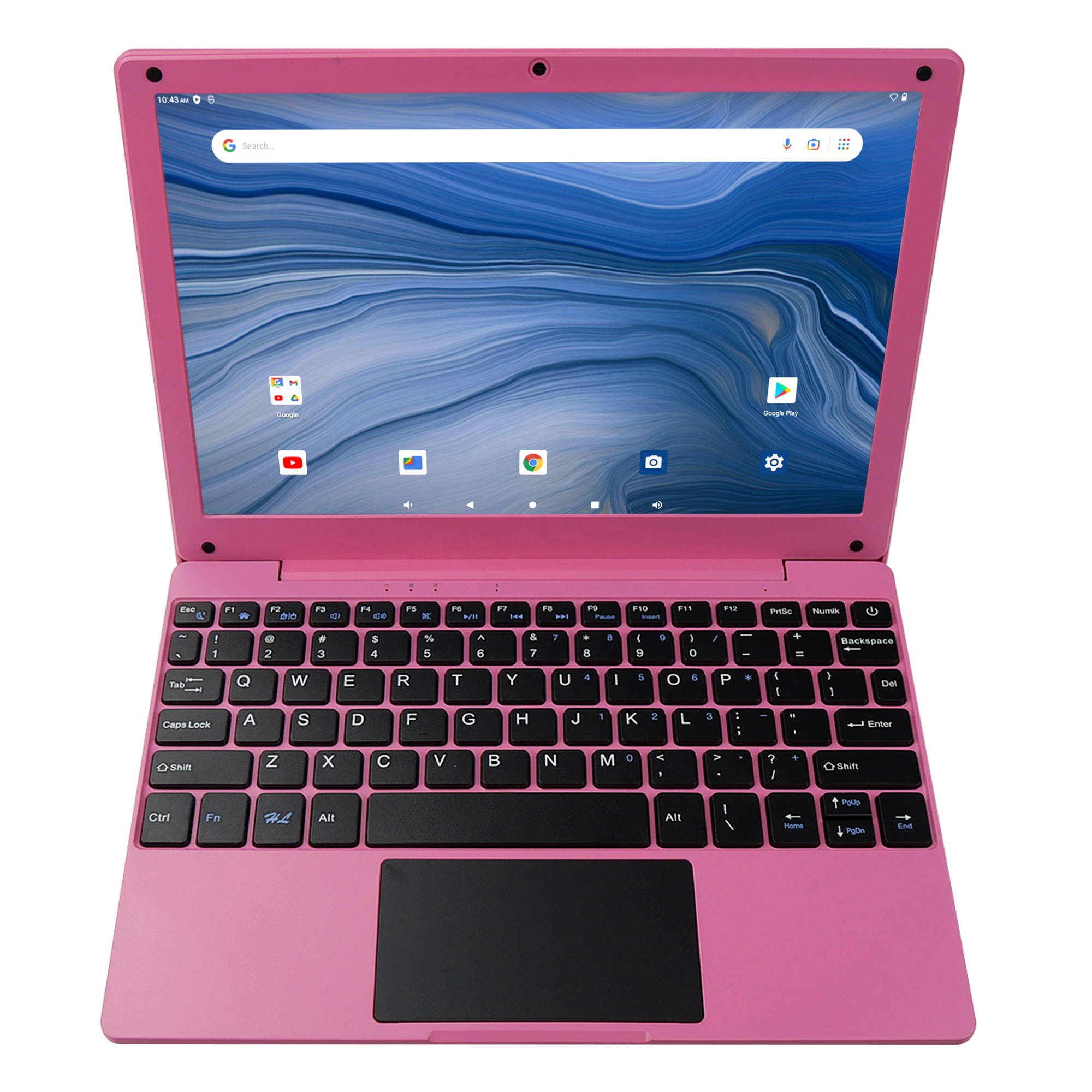 10.1 Inch Android Laptop Computer CPU A133 2GB 64GB Battery 5000mAh Quad Core Netbook
