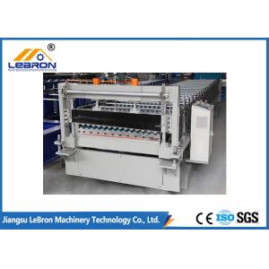 Floor Deck Corrugated Sheet Roll Forming Machine Quenched Fully Automatic