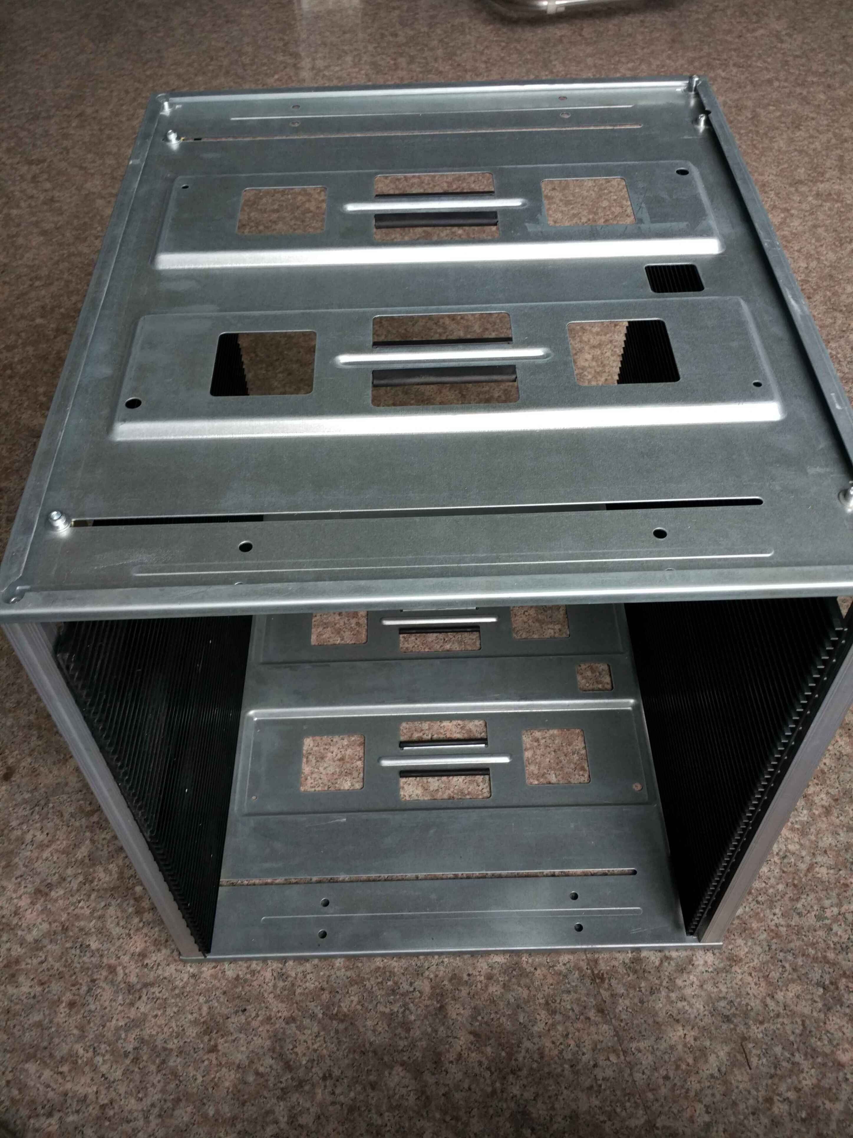 Large Size Adjustable Anti Static PCB Magazine Rack For PCB Loader Storage