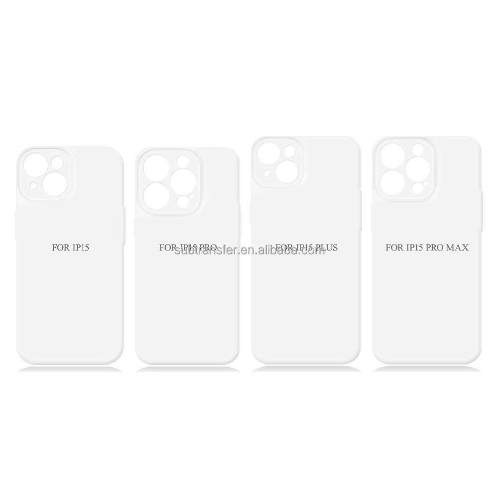 Custom Logo 3D Sublimation Slim Phone Cases Blanks for iPhone 14 and iphone 15 and iphone 16