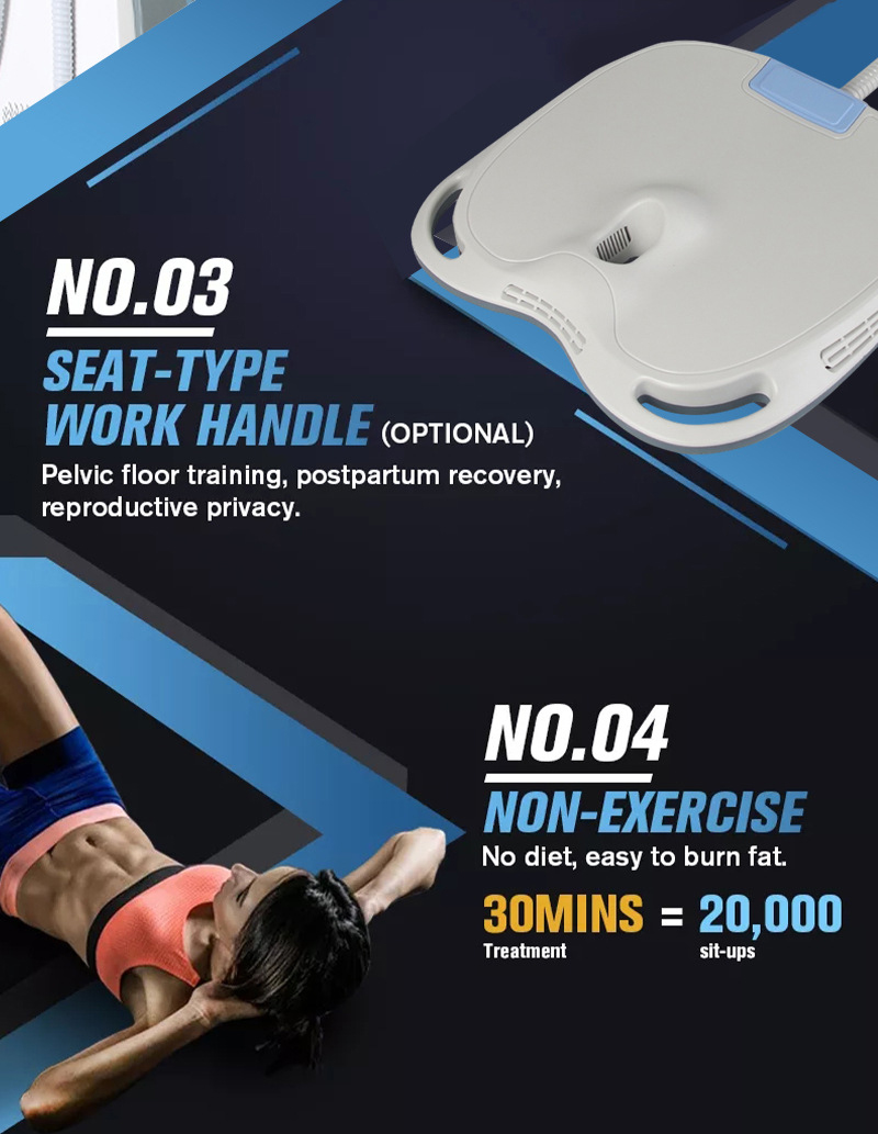 5 - 100Hz RF Body Slimming Machine 2800W Sculpture Weight Loss Machine Electrical