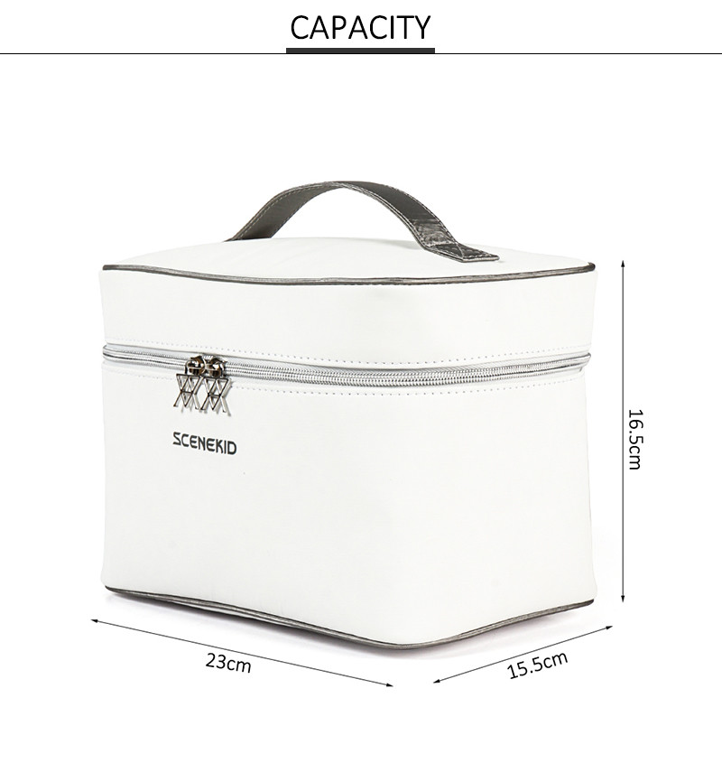 Large Makeup Train Cosmetic Case Brush Dupont Toiletry Tote Bag