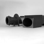 Air Conduit SLS 3D Printing Service , Smooth Surface PC 3D Printing