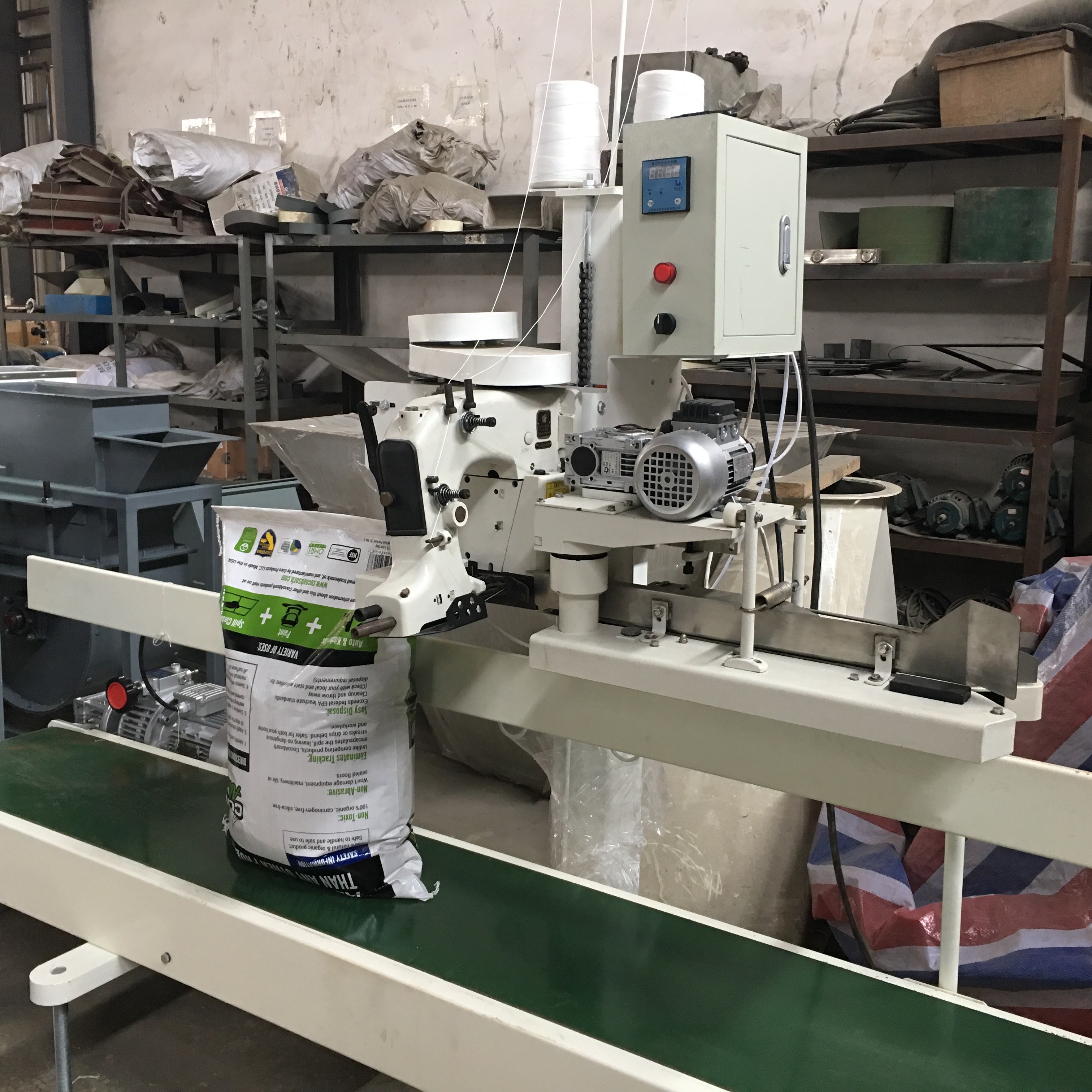 OEM Adjustable Stitch Length 1900rpm Woven Bag Sewing Machine
