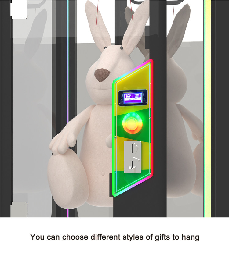 Lucky 7 Cut Prize Machine Big Prize Crane Game Machine Catch doll Gift Game family entertainment center