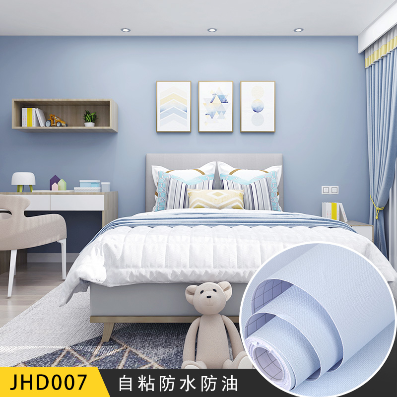 Waterproof Thicken Contact Paper Matte Emerald Wallpaper Opaque Removable Peel and Stick Vinyl Film Self-Adhesive Paper