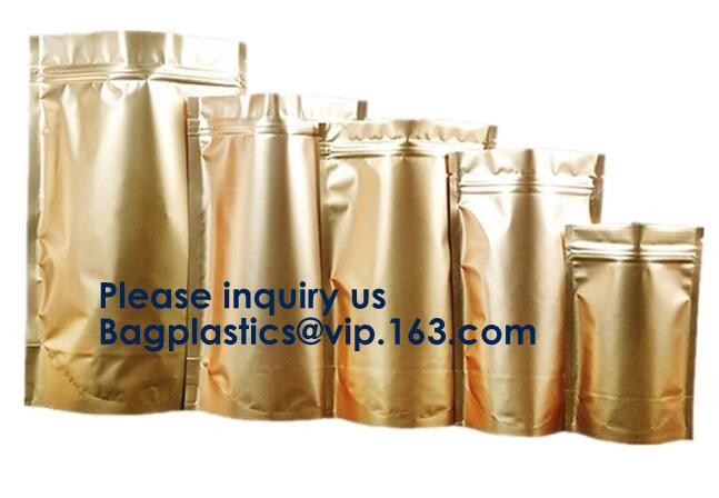 Custom Printing Shiny Laser Holographic Foil Pouch Bag,Zip lockk Zipper Stand Up Pouch Bags, Mylar Food Aluminum Foil Bag