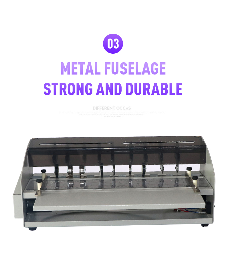 4 in 1 Automatic Paper Perforating Machine for Card and Book Max. Workable Width 460mm