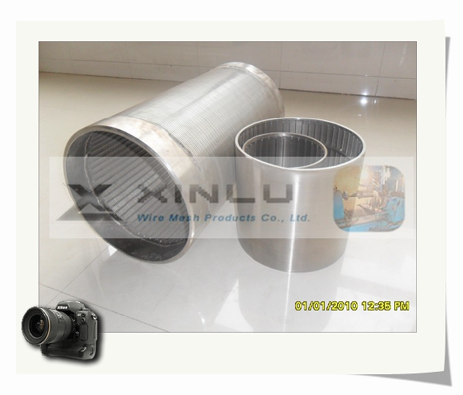 Non Clogging Water Well Screen Pipe FOTI Sand Control Wedge Wire Screen Pipe