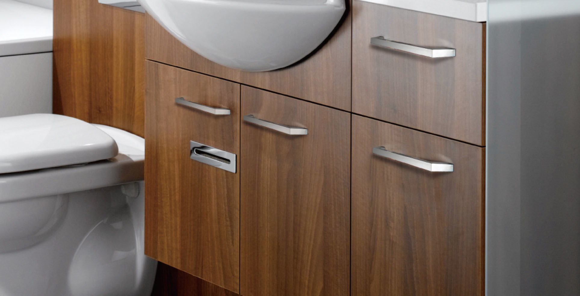 Anti - Oxidation Brushed Steel Door Handles Top Notch Plating Universal Design