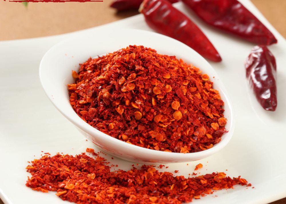 10*1 KG/Carton Crushed Chilli Peppers Dried Jinta Chilli Flakes 20,000-50,000 SHU Pizza