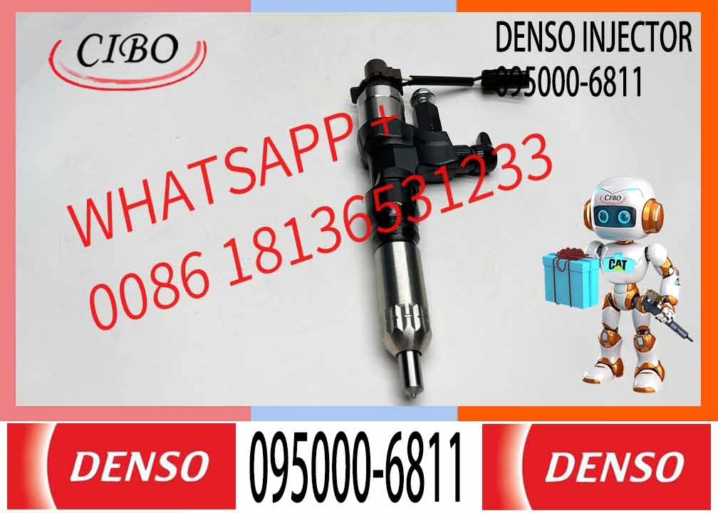 Diesel Common Rail Injector 095000-6602 23670-E0201 095000-6753 095000-6811 For H-INO J08C