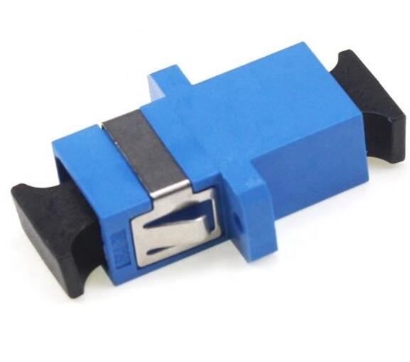 Single Mode Fiber Adapter SC Welding Optical Simplex Plastic OEM/ODM