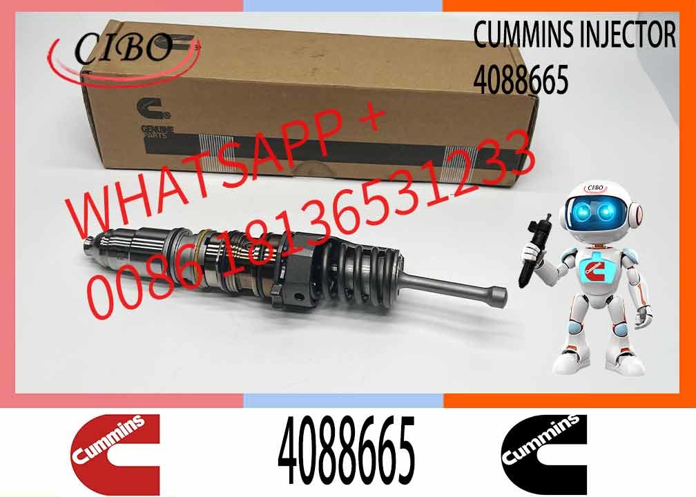 Diesel Fuel Injector Common Rail Injector 4061851 4088327 4088665 3411753 3095040 M11CUM-MINS 3080429 3411756 4061851 40