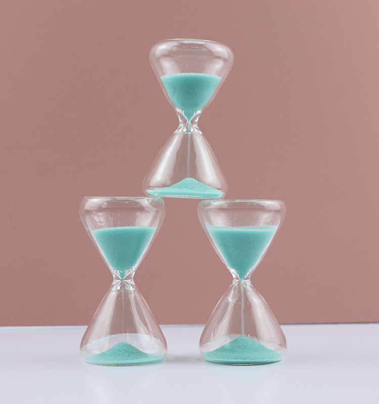 1 3 5 Minutes Glass Hourglass Tea Timer Country / Traditional Style
