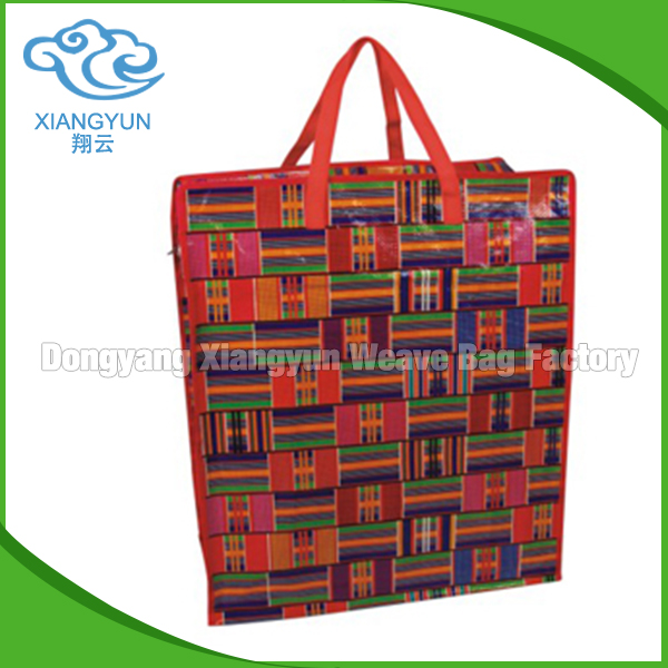 Laminated Woven Pp Shopping Bag Shinny Brightly Reusable Grocery Bags Custom