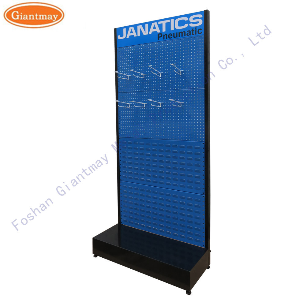 Metal Pegboard Hook Rack for Stores Retail Stand Display