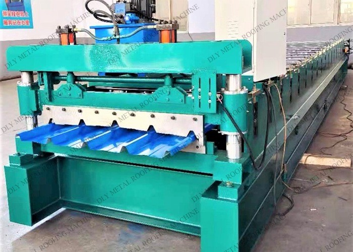 10kw Trapezoidal Roll Forming Machine 1250mm Tin Sheet Making Machine