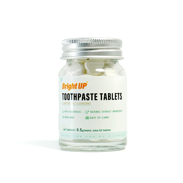 Refreshing Breath Teeth Whitening Tablet Mouth Cleaning Solid Toothpaste Pill Oral Care