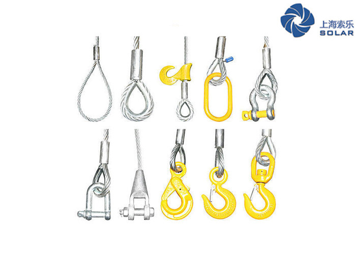 Four-Legged Wire Rope Sling, WLL: 15.63 Ton, Dim.: 24mm, Leg Length: 3 Mt.6x36, IWRC, Grade 19601/1)/11VI2, Galvanized,