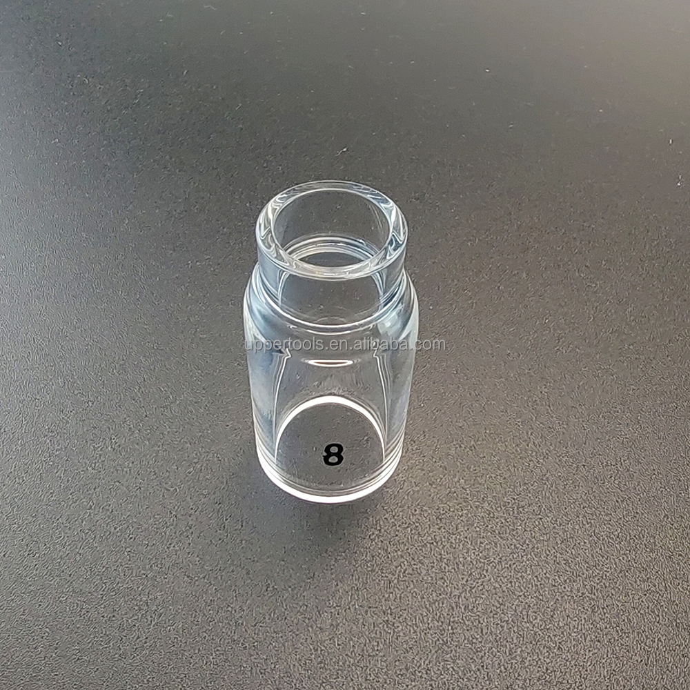 Customized Support 54NQ14-8 Tig Welding Clear Glass Cups for WP17 18 26 Welding Torch