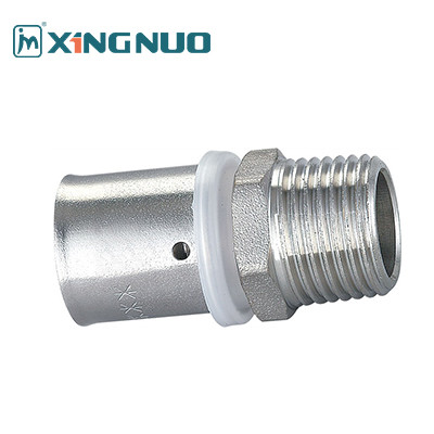 PEX Press Fitting 16-32mm PN25 PEX Pipe Fittings Professional Manufacturer Male Socket Pex Press Fittings