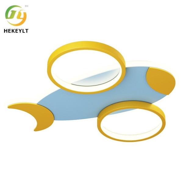 Creative Cartoon Aircraft Eye Protection Led Ceiling Light For Bedroom Room