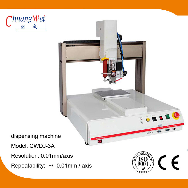  PCB Dispensing Machine 3 Axis Single Working Automatic Optional Dispensing Path Manufactures