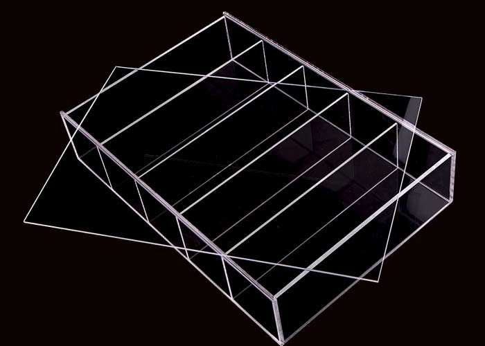 5 Layer Clear Acrylic Display Stands Airplane Cars Model Storage Rack Customised