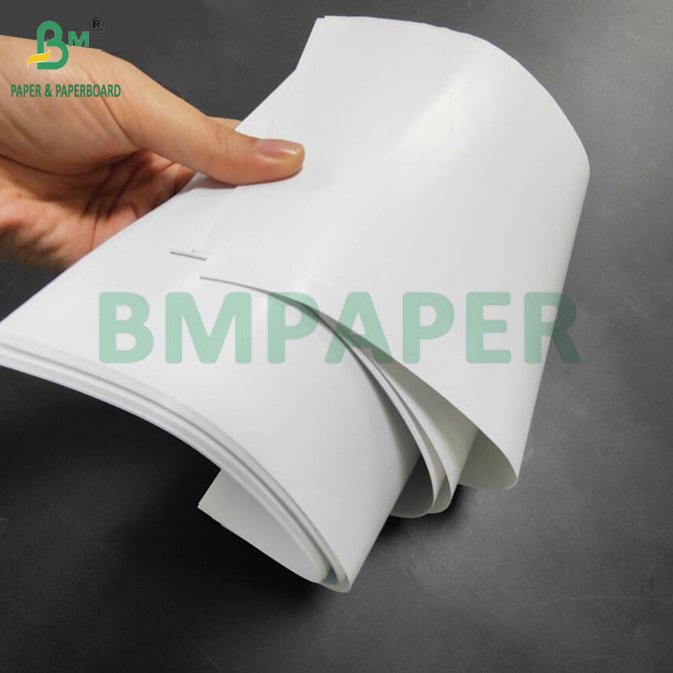 60# 90gsm Coated One Side C1S Paper Sheets For Food Labels 32'' x 24'' 